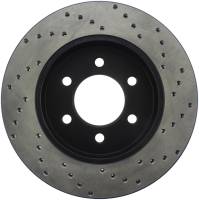 StopTech Sport Cross Drilled Brake Rotor Front Right 128.65100R