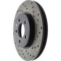 Stoptech - StopTech Sport Cryo Cross Drilled Brake Rotor Front Left 128.65107CL - Image 4