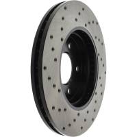 Stoptech - StopTech Sport Cryo Cross Drilled Brake Rotor Front Left 128.65107CL - Image 5