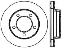 StopTech Sport Cross Drilled Brake Rotor Rear Right 128.65113R