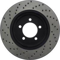 Stoptech - StopTech Sport Cryo Cross Drilled Brake Rotor Front Left 128.65118CL - Image 2