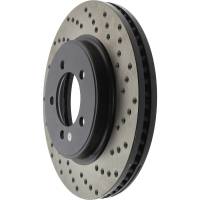 Stoptech - StopTech Sport Cryo Cross Drilled Brake Rotor Front Left 128.65118CL - Image 3