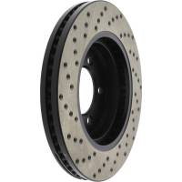 Stoptech - StopTech Sport Cryo Cross Drilled Brake Rotor Front Left 128.65118CL - Image 4