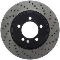 Stoptech - StopTech Sport Cross Drilled Brake Rotor Front Left 128.65118L - Image 2