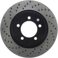 StopTech Sport Cross Drilled Brake Rotor Front Right 128.65118R