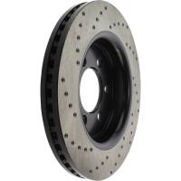 Stoptech - StopTech Sport Cryo Cross Drilled Brake Rotor Front Left 128.65119CL - Image 5