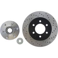 Stoptech - StopTech Sport Cryo Cross Drilled Brake Rotor Front Left 128.65128CL - Image 2