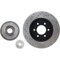 Stoptech - StopTech Sport Cryo Cross Drilled Brake Rotor Front Left 128.65128CL - Image 5