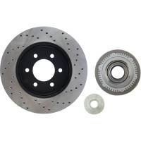 Stoptech - StopTech Sport Cryo Cross Drilled Brake Rotor Front Right 128.65128CR - Image 2