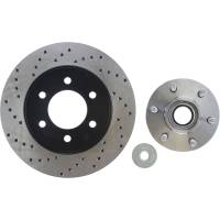 Stoptech - StopTech Sport Cryo Cross Drilled Brake Rotor Front Right 128.65128CR - Image 4