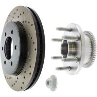 Stoptech - StopTech Sport Cryo Cross Drilled Brake Rotor Front Right 128.65128CR - Image 5