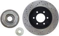 Stoptech - StopTech Sport Cross Drilled Brake Rotor Front Left 128.65128L - Image 2