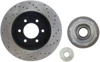 Stoptech - StopTech Sport Cross Drilled Brake Rotor Front Right 128.65128R - Image 2