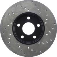 Stoptech - StopTech Sport Cryo Cross Drilled Brake Rotor Front Right 128.65132CR - Image 2