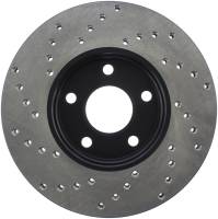 Stoptech - StopTech Sport Cross Drilled Brake Rotor Front Left 128.65132L - Image 2