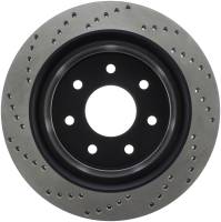 Stoptech - StopTech Sport Cross Drilled Brake Rotor Rear Left 128.65133L - Image 2