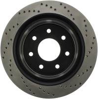 Stoptech - StopTech Sport Cross Drilled Brake Rotor Rear Right 128.65133R - Image 2