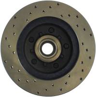 Stoptech - StopTech Sport Cross Drilled Brake Rotor Front Left 128.66000L - Image 2