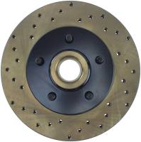 Stoptech - StopTech Sport Cross Drilled Brake Rotor Front Right 128.66000R - Image 2