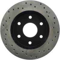 Stoptech - StopTech Sport Cross Drilled Brake Rotor Front Right 128.66009R - Image 2