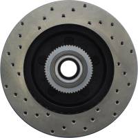 Stoptech - StopTech Sport Cryo Cross Drilled Brake Rotor Front Left 128.66025CL - Image 4