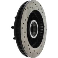 Stoptech - StopTech Sport Cryo Cross Drilled Brake Rotor Front Right 128.66027CR - Image 4