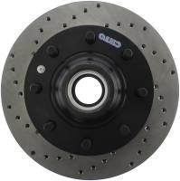 StopTech Sport Cross Drilled Brake Rotor Front Right 128.66027R