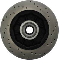 Stoptech - StopTech Sport Cross Drilled Brake Rotor Front Right 128.66027R - Image 2