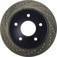 Stoptech - StopTech Sport Cryo Cross Drilled Brake Rotor Rear Right 128.66039CR - Image 2