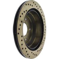 Stoptech - StopTech Sport Cryo Cross Drilled Brake Rotor Rear Right 128.66039CR - Image 3