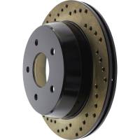 Stoptech - StopTech Sport Cryo Cross Drilled Brake Rotor Rear Right 128.66039CR - Image 4