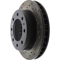 Stoptech - StopTech Sport Cryo Cross Drilled Brake Rotor Front Right 128.66042CR - Image 3