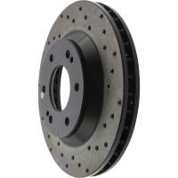 Stoptech - StopTech Sport Cryo Cross Drilled Brake Rotor Front Left 128.66051CL - Image 2