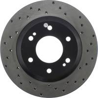 Stoptech - StopTech Sport Cryo Cross Drilled Brake Rotor Front Left 128.66051CL - Image 4