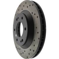 Stoptech - StopTech Sport Cryo Cross Drilled Brake Rotor Front Right 128.66051CR - Image 2