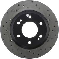 StopTech Sport Cross Drilled Brake Rotor Front Left 128.66051L