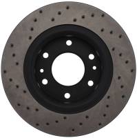 StopTech Sport Cross Drilled Brake Rotor Front Left 128.66063L