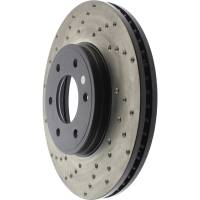 Stoptech - StopTech Sport Cryo Cross Drilled Brake Rotor Front Right 128.66064CR - Image 4