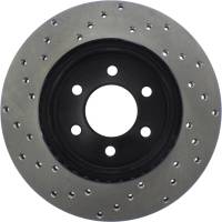 Stoptech - StopTech Sport Cryo Cross Drilled Brake Rotor Front Left 128.67038CL - Image 4