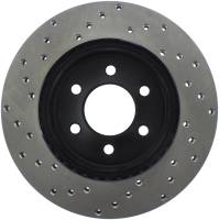 StopTech Sport Cross Drilled Brake Rotor Front Left 128.67038L