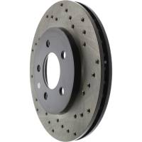 Stoptech - StopTech Sport Cryo Cross Drilled Brake Rotor Front Left 128.67039CL - Image 2