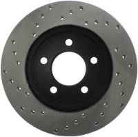 Stoptech - StopTech Sport Cross Drilled Brake Rotor Front Left 128.67039L - Image 2