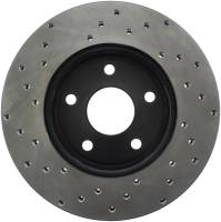 Stoptech - StopTech Sport Cross Drilled Brake Rotor Front Left 128.67042L - Image 1