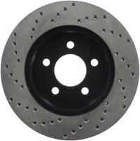 Stoptech - StopTech Sport Cross Drilled Brake Rotor Front Left 128.67045L - Image 2