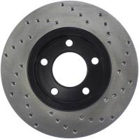 Stoptech - StopTech Sport Cross Drilled Brake Rotor Front Right 128.67049R - Image 2