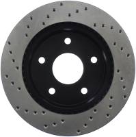 StopTech Sport Cross Drilled Brake Rotor Front Left 128.67050L