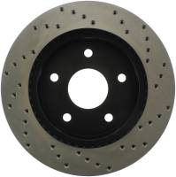 StopTech Sport Cross Drilled Brake Rotor Front Right 128.67050R