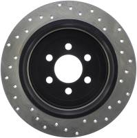 StopTech Sport Cross Drilled Brake Rotor Rear Right 128.67058R