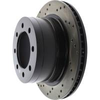 Stoptech - StopTech Sport Cryo Cross Drilled Brake Rotor Rear Right 128.67062CR - Image 3