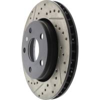 Stoptech - StopTech Sport Cryo Cross Drilled Brake Rotor Front Right 128.67068CR - Image 2